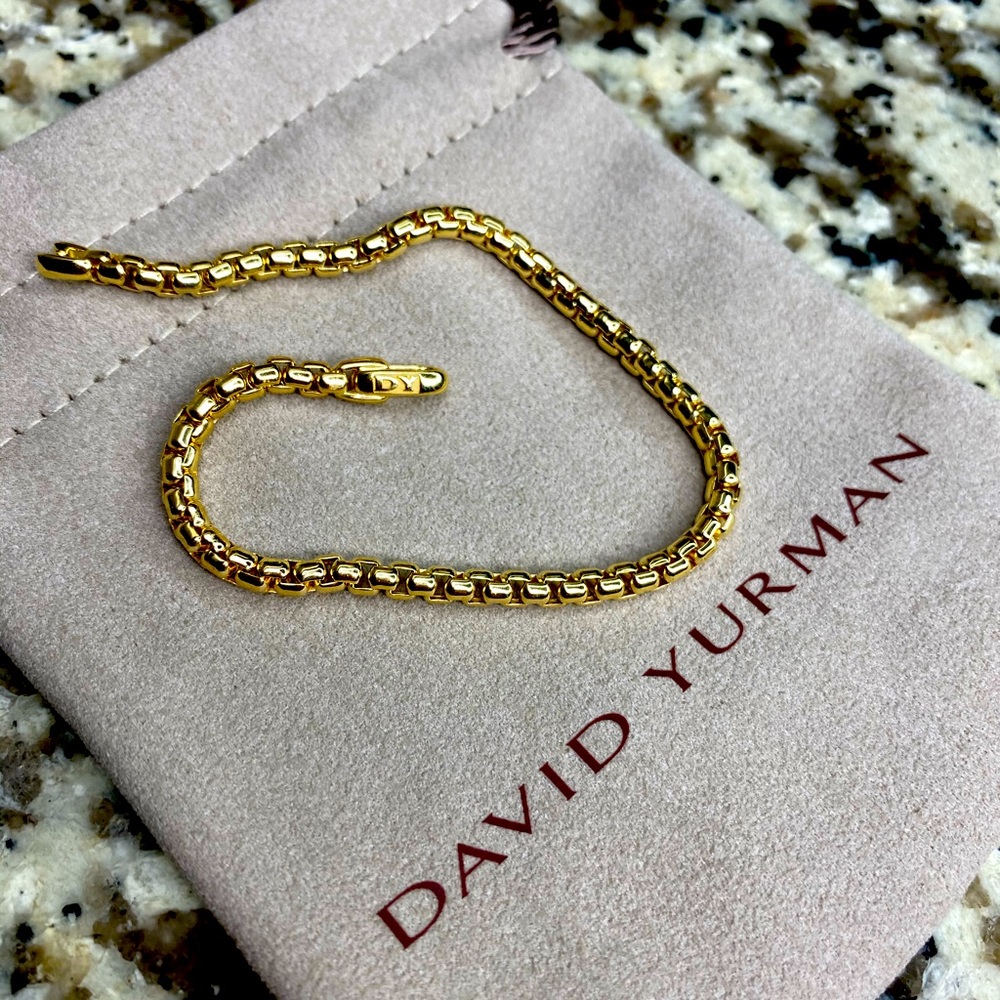 DY Bel Aire Chain Bracelet in 18K Yellow Gold
